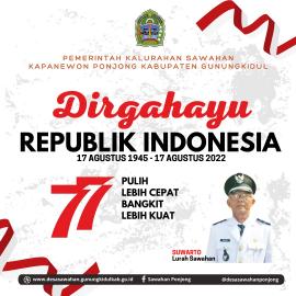 Dirgahayu Republik Indonesia Ke-77